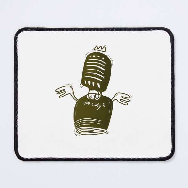 Item preview, Vin scully naive art designed and sold by Momenflo.