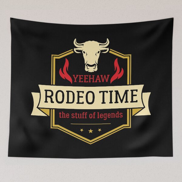 Item preview, Vintage Rodeo Time - the Stuff of Legends Logo Style designed and sold by wingstar.