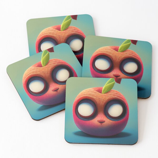 Item preview, Eat Your Apples - Scary and Funny Fruits designed and sold by The Oracle of Surrealism Sublime Consciousness.