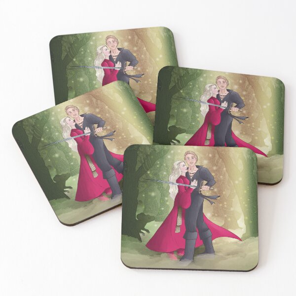 Item preview, Buttercup and Westley in the Fire Swamp designed and sold by AuriSweet.