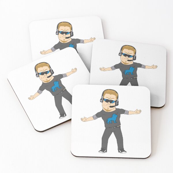 Detroit Goff City Coasters (Set of 4) for Sale by motorcitydibby