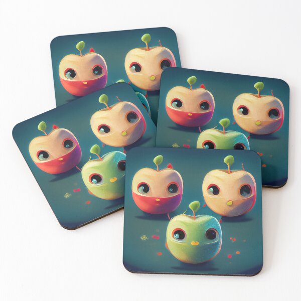 Item preview, Eat Your Apples - Scary and Funny Fruits designed and sold by The Oracle of Surrealism Sublime Consciousness.