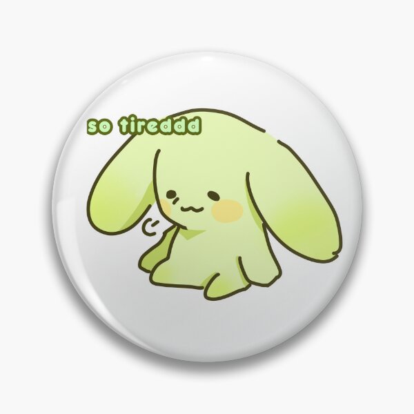 Item preview, Tired Green Bunny designed and sold by starsdomain.