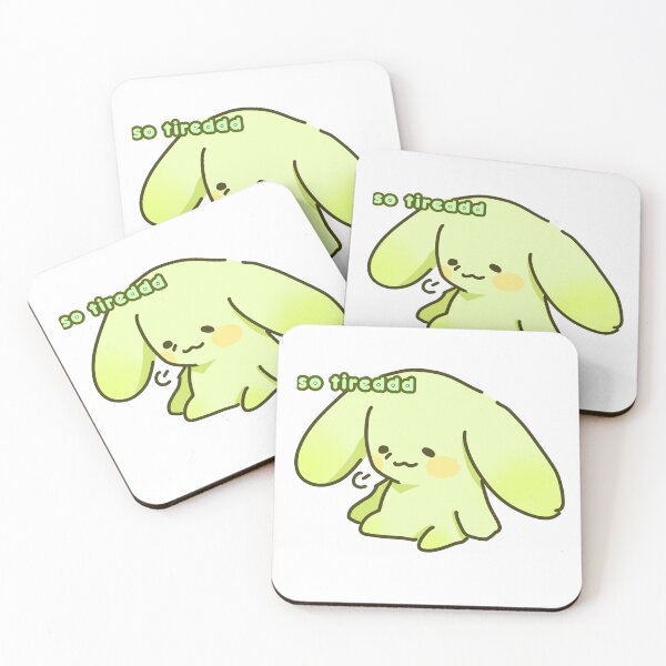 Item preview, Tired Green Bunny designed and sold by starsdomain.
