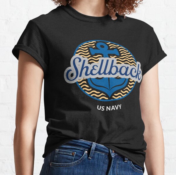 USN - Shellback Seal T-Shirt - Navy