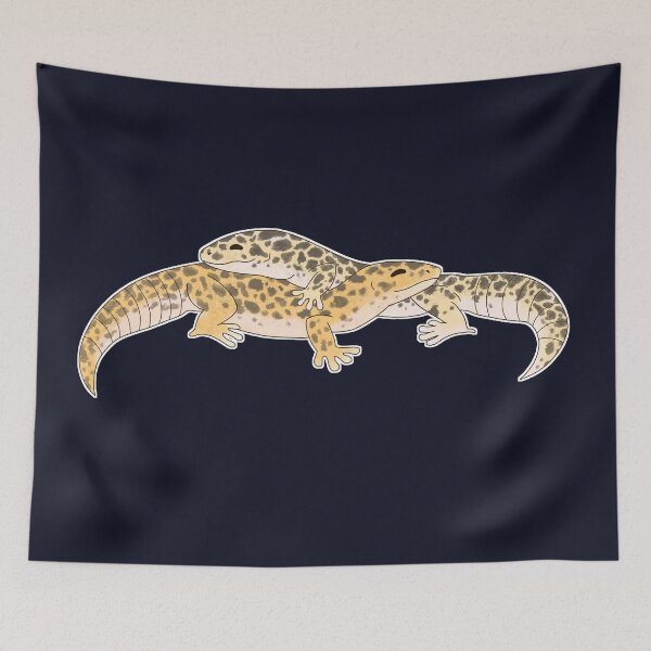 Item preview, leopard gecko cuddle pile ! designed and sold by MMilkyyy.