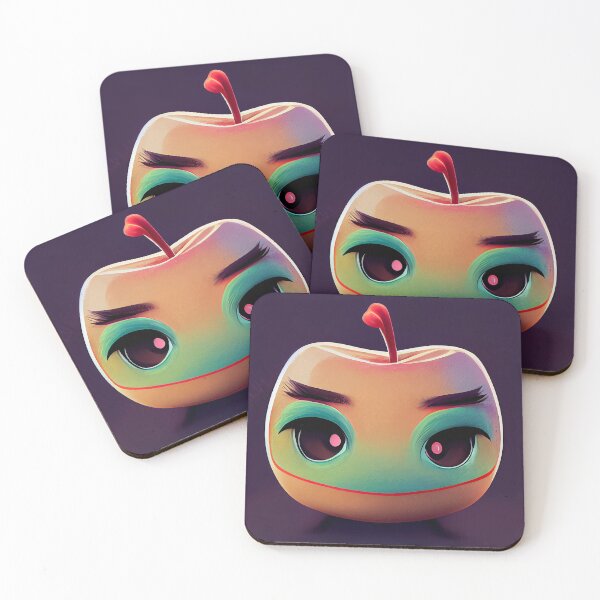 Item preview, Eat Your Apples - Scary and Funny Fruits designed and sold by The Oracle of Surrealism Sublime Consciousness.