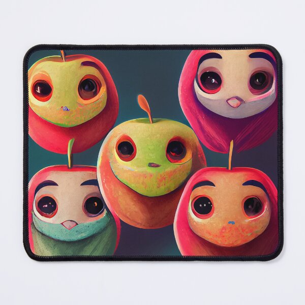 Item preview, Eat Your Apples - Scary and Funny Fruits designed and sold by The Oracle of Surrealism Sublime Consciousness.