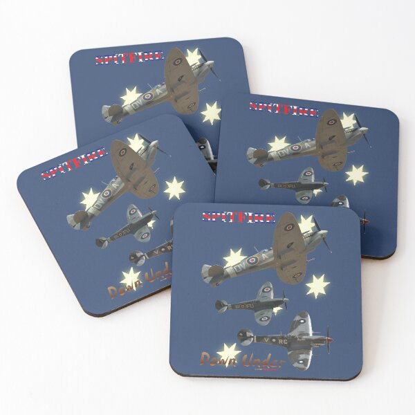 Item preview, Southern Cross Design - Three Spitfires Down Under designed and sold by muz2142.