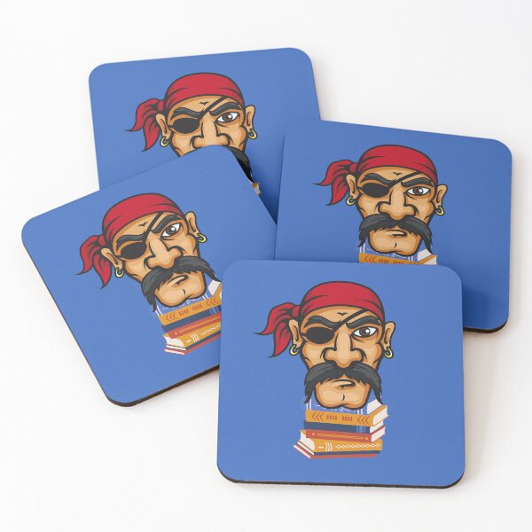 Item preview, Book Pirate Mustache and Eye Patch designed and sold by tmdaliggr.