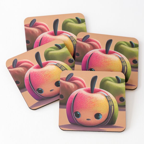 Item preview, Eat Your Apples - Scary and Funny Fruits designed and sold by The Oracle of Surrealism Sublime Consciousness.