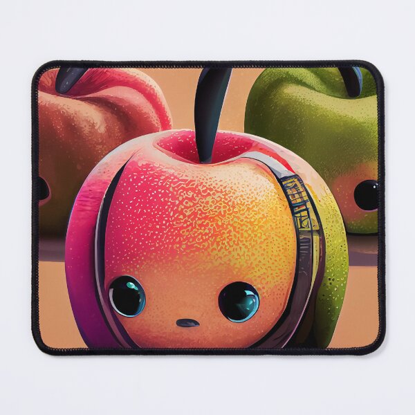 Item preview, Eat Your Apples - Scary and Funny Fruits designed and sold by The Oracle of Surrealism Sublime Consciousness.
