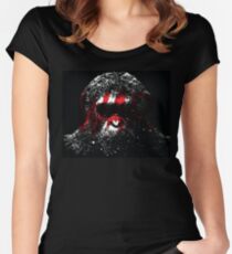 Krieg Primaten Tailliertes Rundhals-Shirt