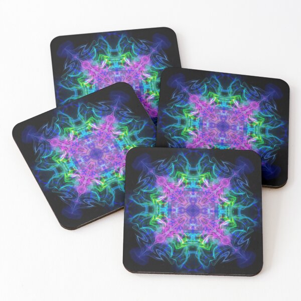 Item preview, Ethereal Neon Fire Vivid Radial Glow designed and sold by ArticLotusShop.