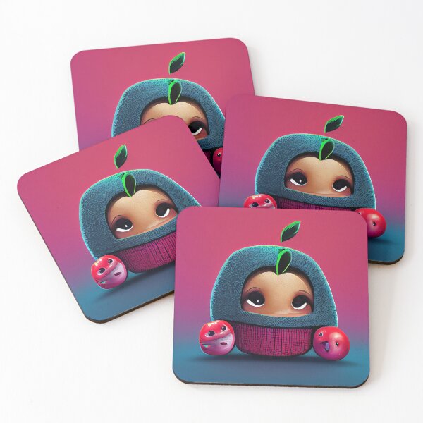 Item preview, Eat Your Apples - Scary and Funny Fruits designed and sold by The Oracle of Surrealism Sublime Consciousness.