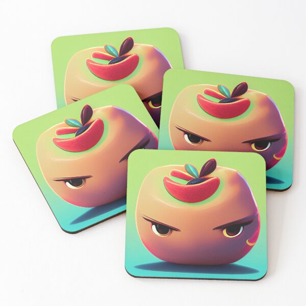 Item preview, Eat Your Apples - Scary and Funny Fruits designed and sold by The Oracle of Surrealism Sublime Consciousness.
