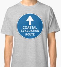 Coastal Evacuation Route Classic T-Shirt