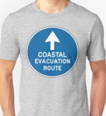 Coastal Evacuation Route Unisex T-Shirt