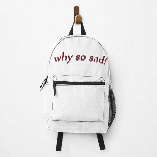 Item preview, why so sad designed and sold by SaadiDesigns.
