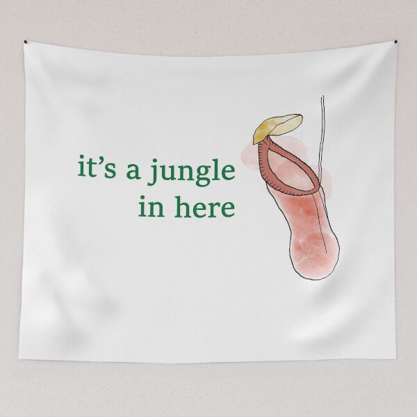 Item preview, it's a jungle in here designed and sold by QuasaiBonsai.