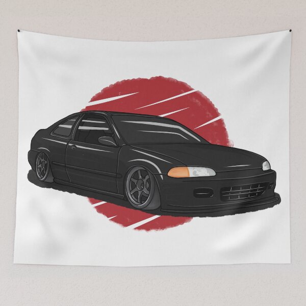 Item preview, Honda Civic EJ1 - Black designed and sold by JonasJunqueira.