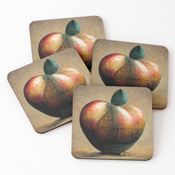 Item preview, Eat Your Apples - Scary and Funny Fruits designed and sold by The Oracle of Surrealism Sublime Consciousness.