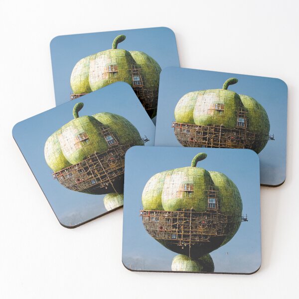 Item preview, Eat Your Apples - Scary and Funny Fruits designed and sold by The Oracle of Surrealism Sublime Consciousness.
