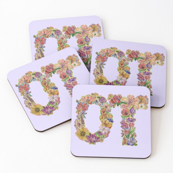 Item preview, Occupational Therapy Flowers designed and sold by Lenaartist.
