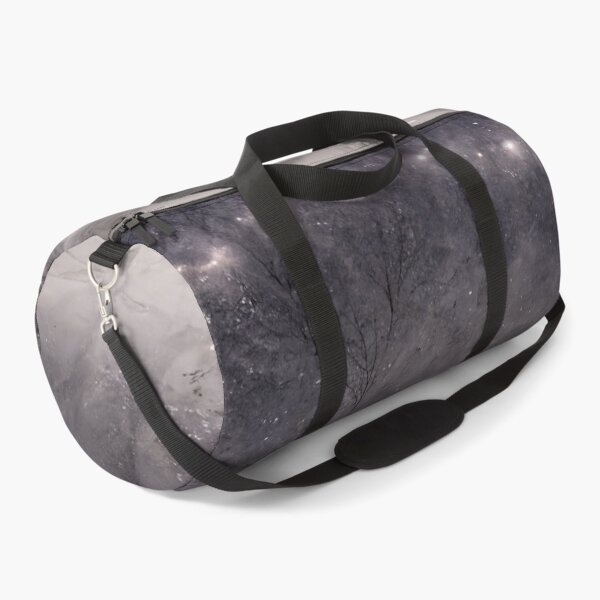 Item preview, White carousel in the snowy road designed and sold by Riverside-Moon.