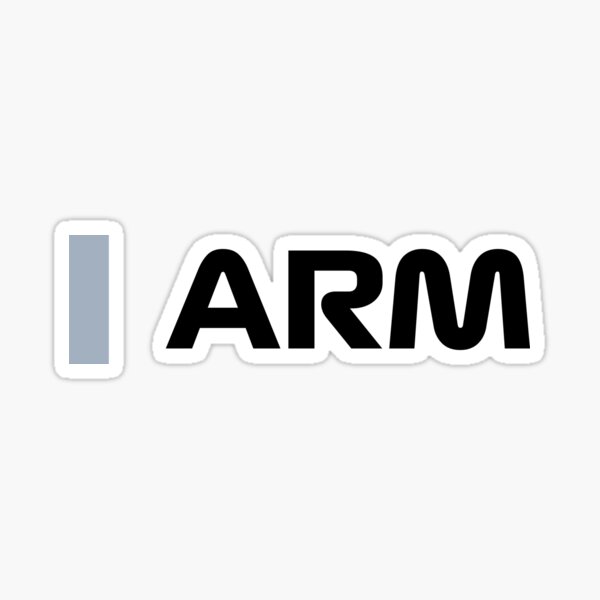 "ARM. Driver Name (Original No Rectangle)" Sticker for Sale by