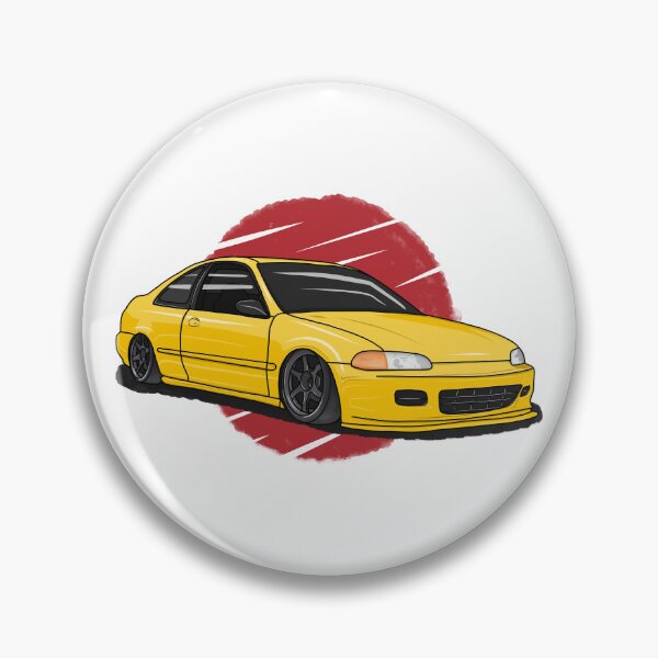 Item preview, Honda Civic EJ1 - Yellow designed and sold by JonasJunqueira.