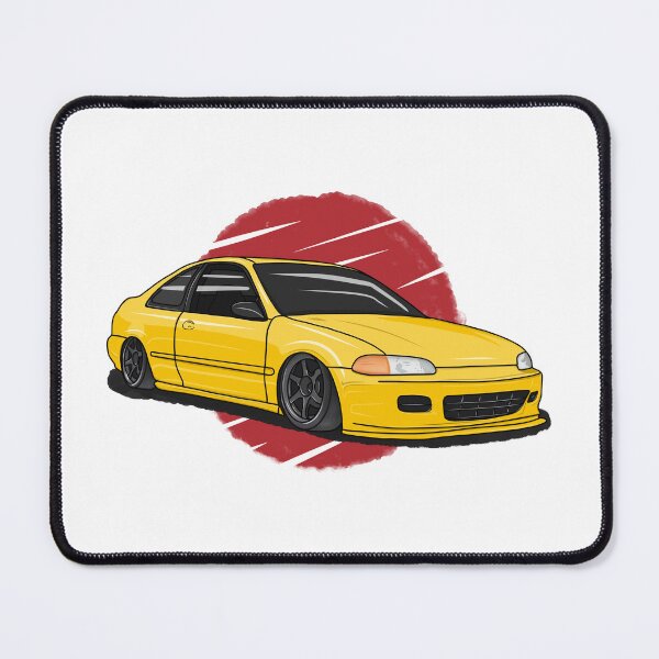 Item preview, Honda Civic EJ1 - Yellow designed and sold by JonasJunqueira.