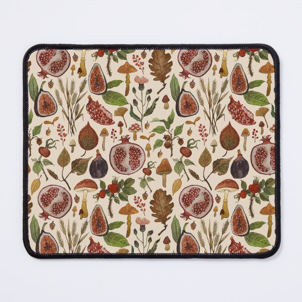 Item preview, Rose Hips, Fruit & Leaves Pattern designed and sold by Lauren Ullrich.
