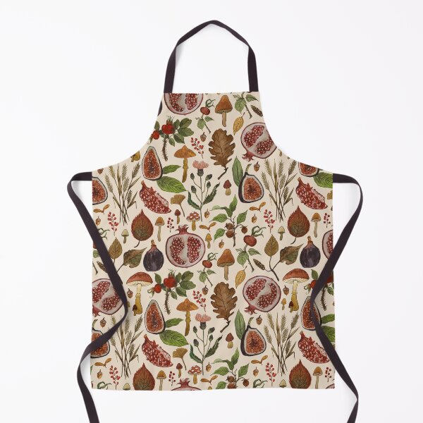 Item preview, Rose Hips, Fruit & Leaves Pattern designed and sold by Lauren Ullrich.