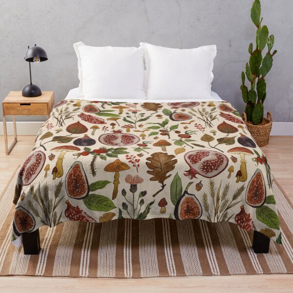 Item preview, Rose Hips, Fruit & Leaves Pattern designed and sold by Lauren Ullrich.