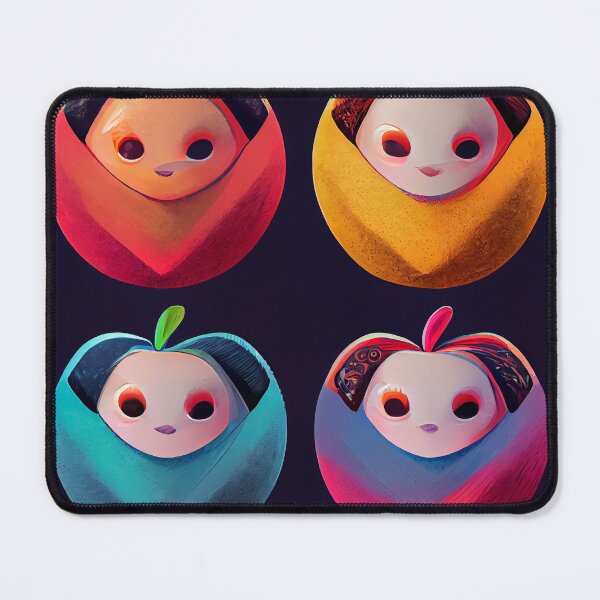 Item preview, Eat Your Apples - Scary and Funny Fruits designed and sold by The Oracle of Surrealism Sublime Consciousness.