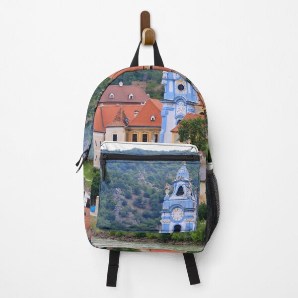 Item preview, Durnstein and blue church spire, Austria designed and sold by FranWest.