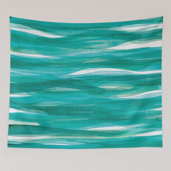 Item preview, Aquamarine Swimming Pool designed and sold by Alexandria Levin.