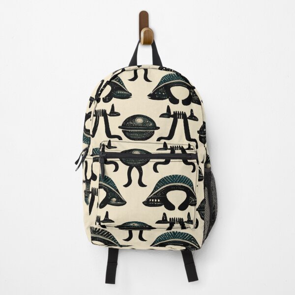 Item preview, Alien hieroglyphs seamless pattern designed and sold by Riverside-Moon.
