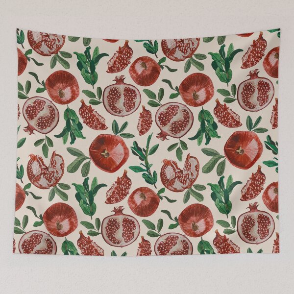Item preview, Pomegranate Pattern designed and sold by Lauren Ullrich.