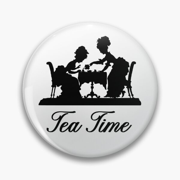 Item preview, Tea Time Victorian Ladies Black designed and sold by karwilberevivalcollection.