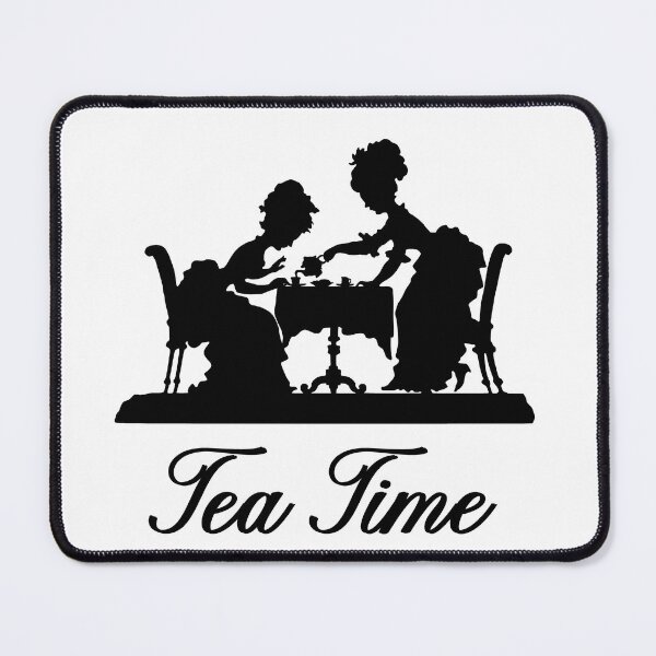 Item preview, Tea Time Victorian Ladies Black designed and sold by karwilberevivalcollection.