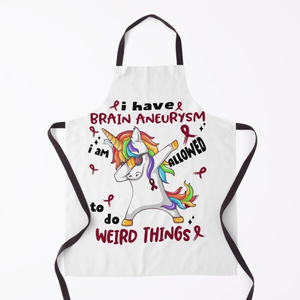 Item preview, Brain Aneurysm Awareness Funny I have Brain Aneurysm i'm allowed to do Weird Things! designed and sold by JanetShop809.