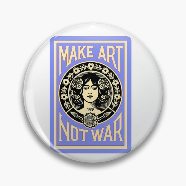 Item preview, Make Art Not War designed and sold by ONPINI.