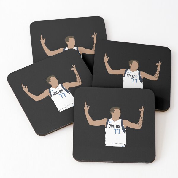 Item preview, Luka Saves The Mavs Sticker designed and sold by marisannogm.