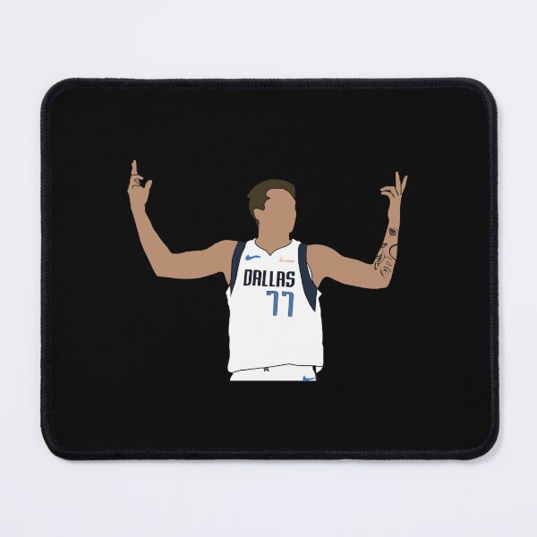 Item preview, Luka Saves The Mavs Sticker designed and sold by marisannogm.