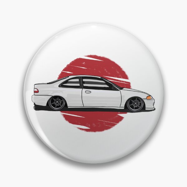 Item preview, Honda Civic EJ1 SIDE - White designed and sold by JonasJunqueira.