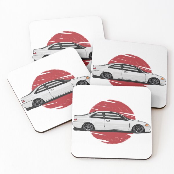 Item preview, Honda Civic EJ1 SIDE - White designed and sold by JonasJunqueira.