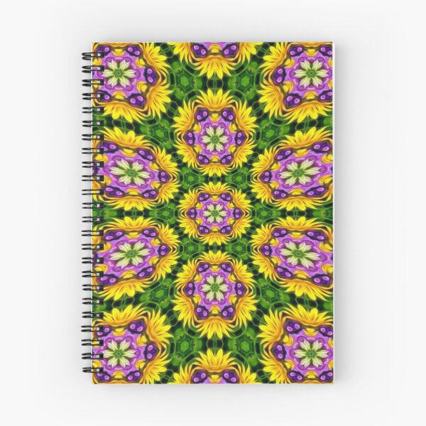 Item preview, Pink and Yellow Flower Pattern designed and sold by Patternflower.