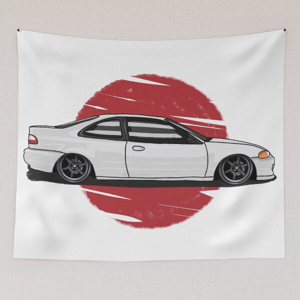 Item preview, Honda Civic EJ1 SIDE - White designed and sold by JonasJunqueira.